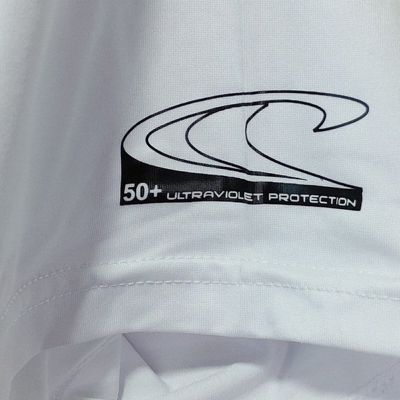 O'neill Men's Basic Skins Short Sleeve Crew White Rashguard Size XL SLIM… - Picture 8 of 12